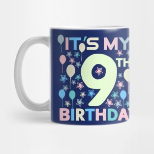 It's My 9th Birthday Mug